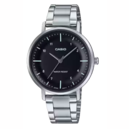 Casio General LTP-VT03D-1B Stainless Steel Band Women Watch
